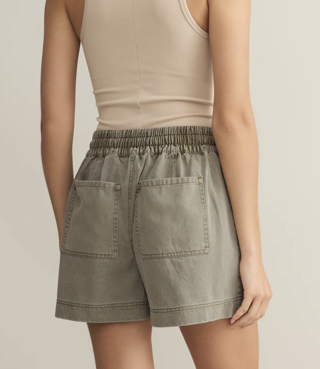 ZSupply Summerland Denim Shorts, Dusty Palm