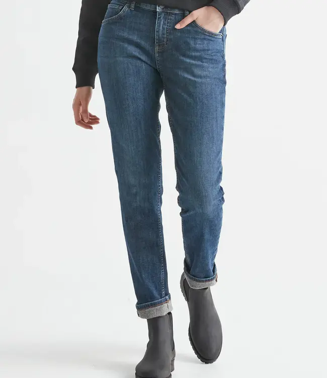 Du/er Fireside Denim Girlfriend Jean, Classic Indigo