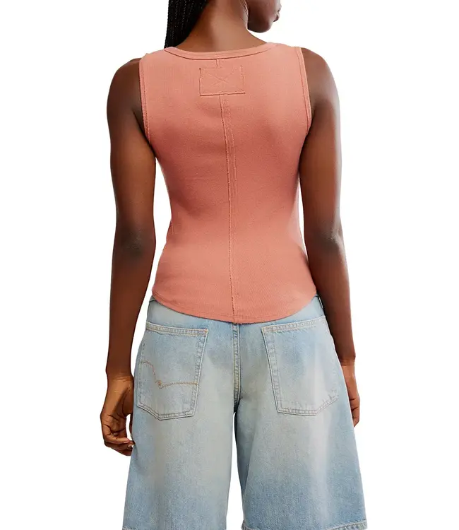 Free People Hummingbird Tank, Cedarwood