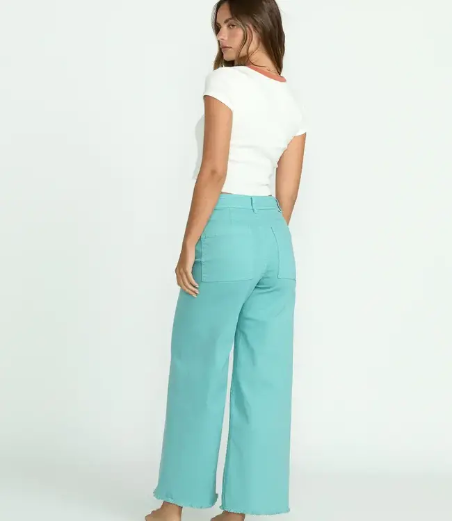 Billabong Free Fall Twill Pants, Misty Blue