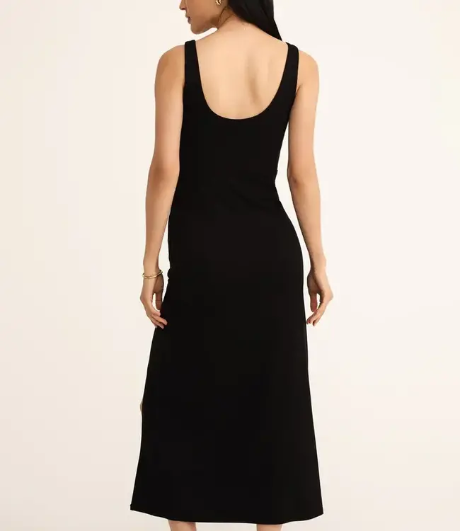ZSupply Valencia Midi Dress, Black