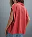 Free People Keep On Polo, Fiery Red