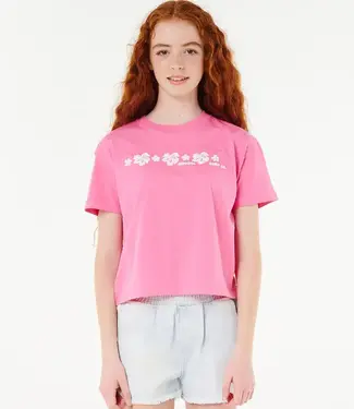 Rip Curl Neon Isles Crop Tee (8-14 years)