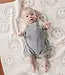 Short Linen Overalls, Gingham