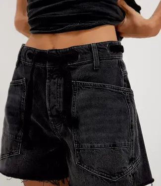 Free People Moxie Shorts, Night Hawk