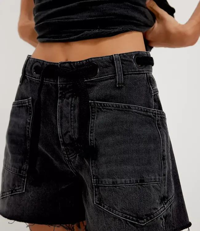 Free People Moxie Shorts, Night Hawk