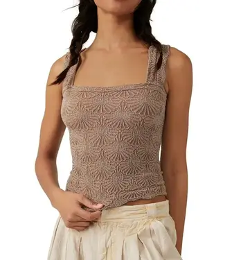 Free People Love Letter Cami, Strawberry Roan