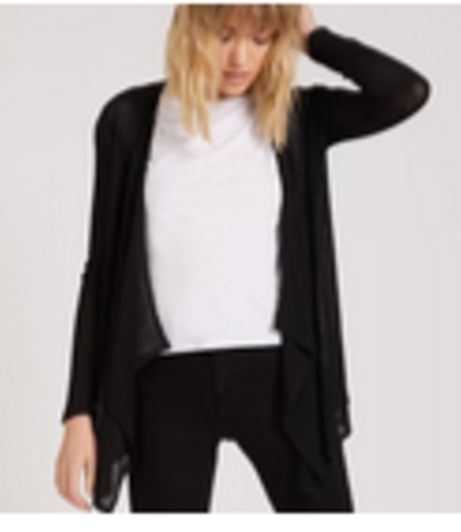 Volcom Go Go Cardigan Wrap, BLK