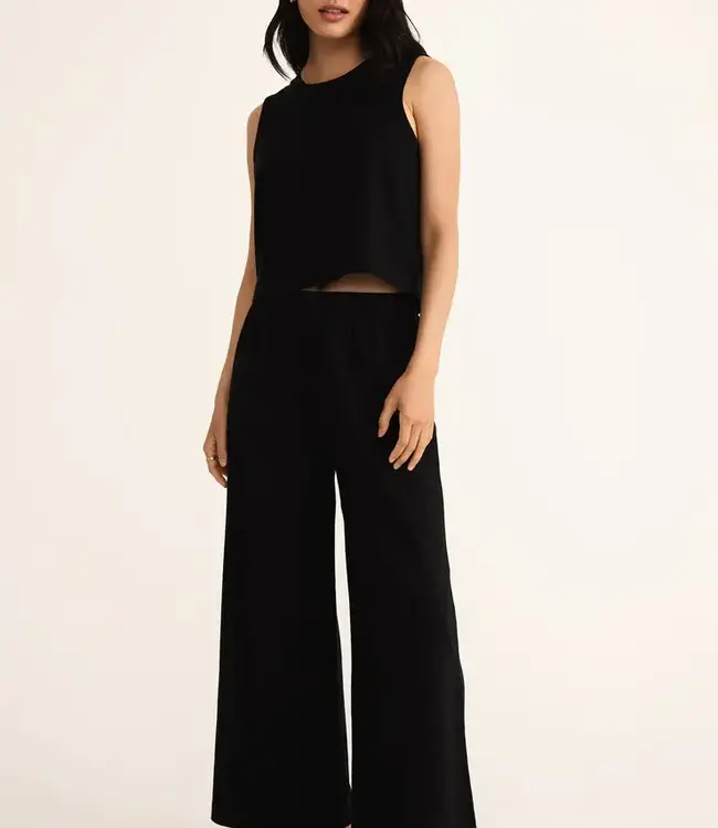 ZSupply Scout Jersey Flare Pant, True Black