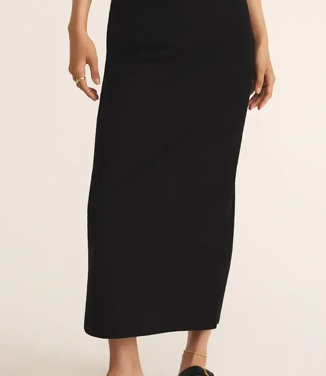 ZSupply Gail Midi Skirt True, Black
