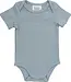 Mebie Baby Ribbed Bodysuit, Dusty Blue
