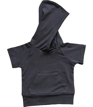 Hooded Tee, Slate