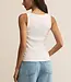 ZSupply Jaidynn Rib Tank, White