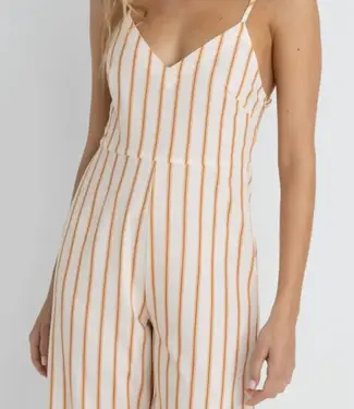 Tide Stripe Jumpsuit, Natural