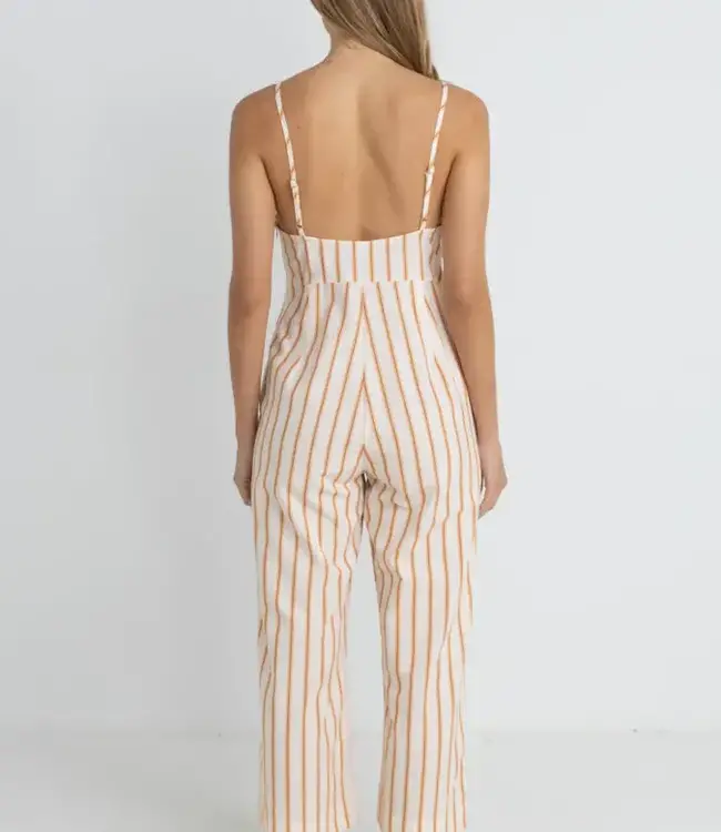 Tide Stripe Jumpsuit, Natural