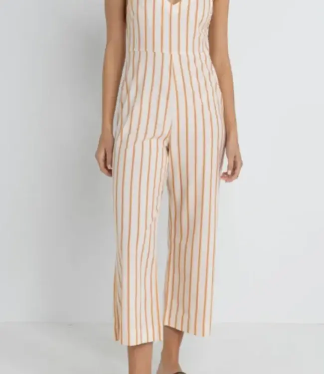 Tide Stripe Jumpsuit, Natural