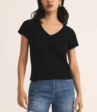 ZSupply Modern VNeck Tee, Black