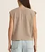 ZSupply Cliffside VNeck Airy Top, Iced Coffee