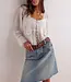 Free People Suzy Denim Midi Skirt, Sun Stoned Blue