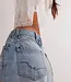 Free People Suzy Denim Midi Skirt, Sun Stoned Blue