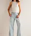 Free People Palmer Cuffed Jeans, Daydream Blue