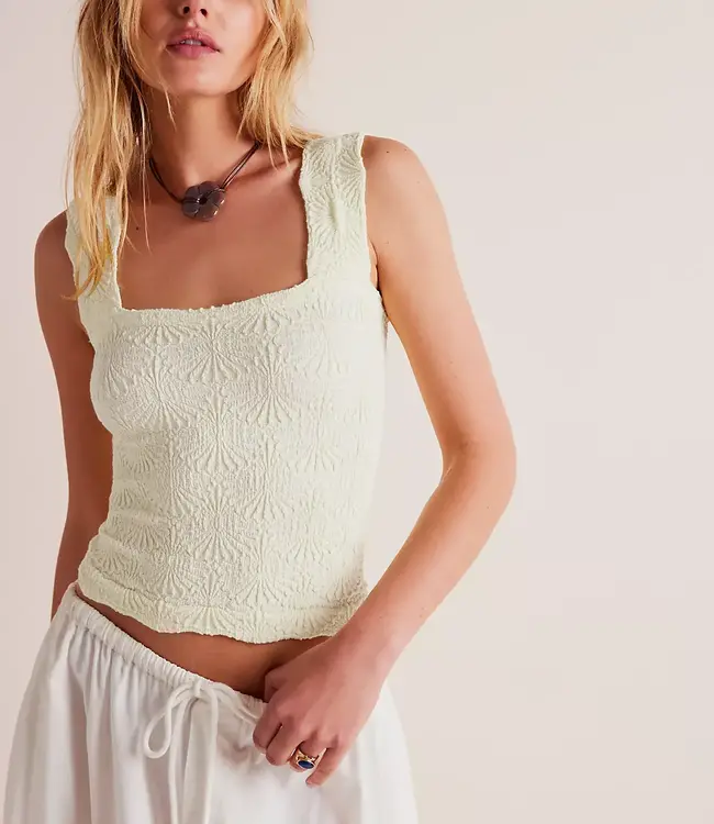 Free People Love Letter Cami, Ivory