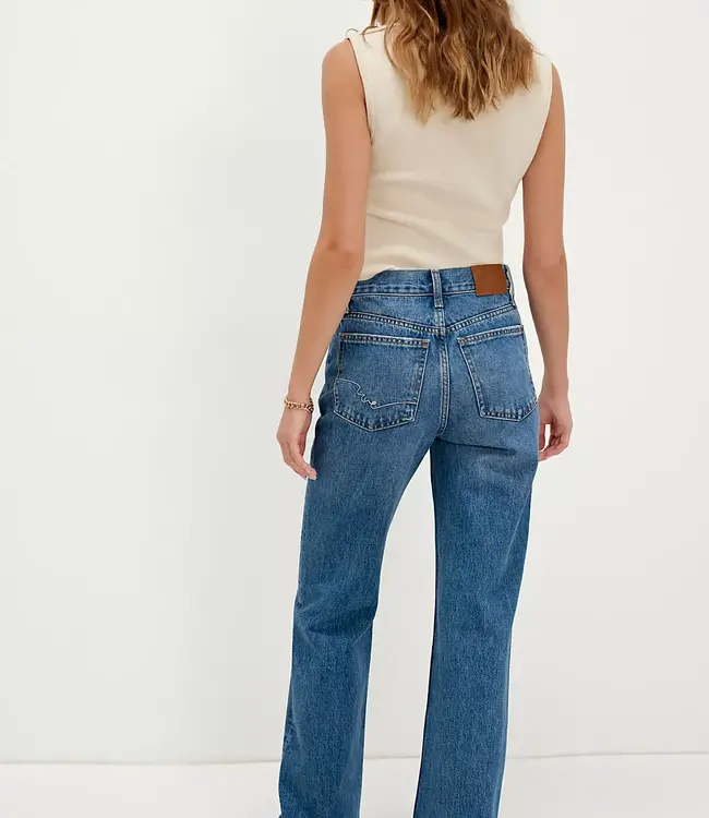 Free People Holly Bootcut Jeans, Thames