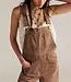 Free People Deep Trance Overalls, Brown Sugar