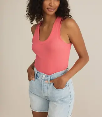 ZSupply Sirena Rib Tank, Sunset Pink