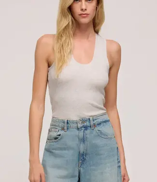 ZSupply Sirena Rib Tank, Lt Heather Grey