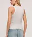 ZSupply Sirena Rib Tank, Lt Heather Grey
