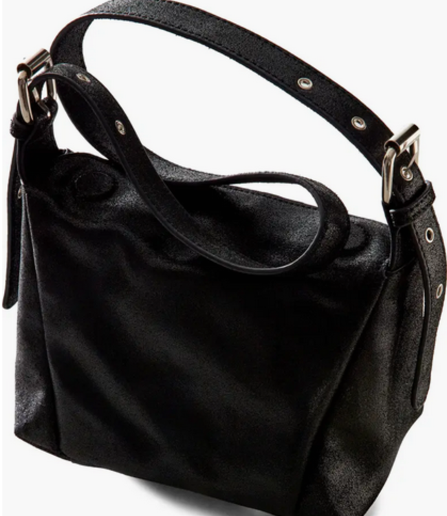 Free People Sabi Shoulder Bag, Black
