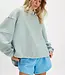 Free People Total Eclipse Tee, Polar Fog
