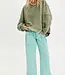 Free People Total Eclipse Tee, Oil Green