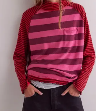 Free People Punk Playful Tee, Candy Heart