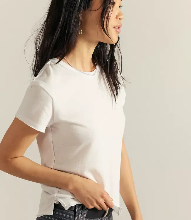 Free People Nova Tee, Ivory