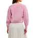 Free People Frankie Cable Sweater,  Aurora Pink