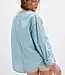 Free People Denim Dreaming Pullover, So Soft Light Wash