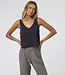 Villa Cropped Tank, BLK