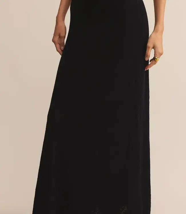 ZSupply Tibi Mesh Maxi Skirt, Black