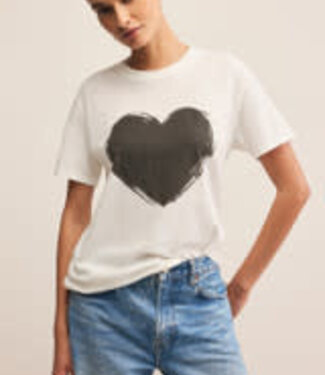 ZSupply Love Boyfriend Tee, Sea Salt
