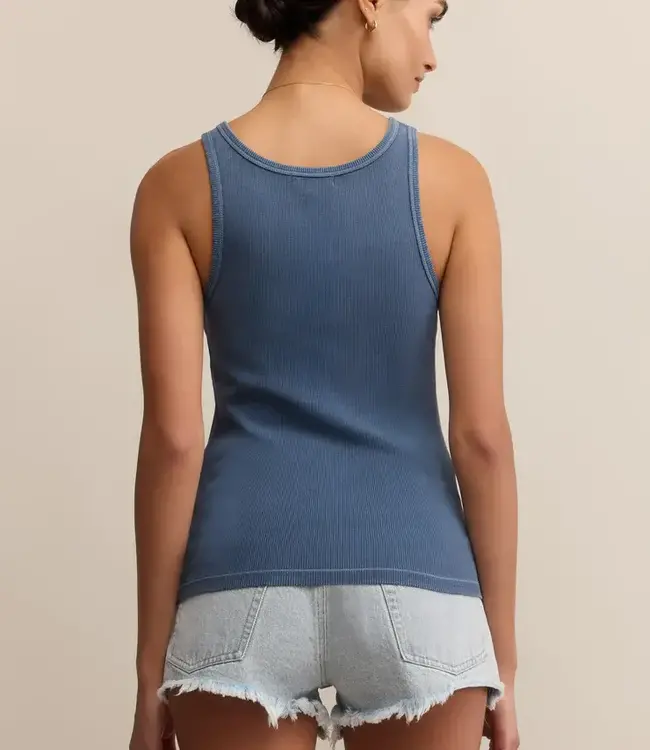 ZSupply Classic Scoop Tank, Vintage Indigo