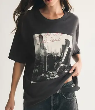 ZSupply Big Apple City Tee, Black Sand