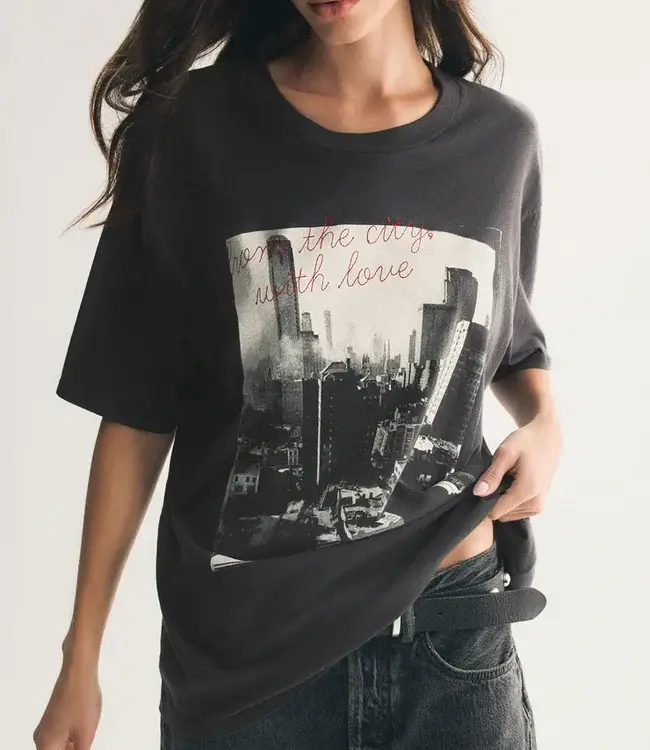 ZSupply Big Apple City Tee, Black Sand