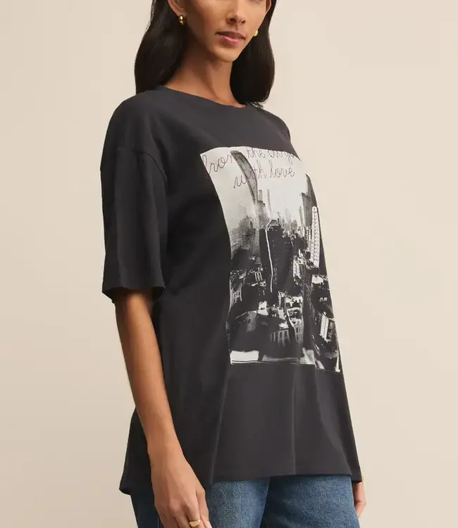 ZSupply Big Apple City Tee, Black Sand