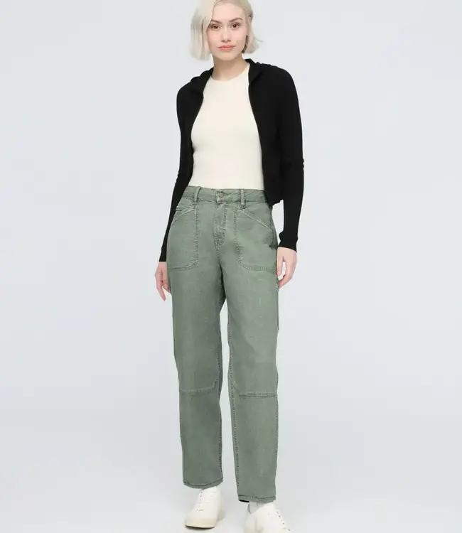 Du/er Stretch Canvas Utility Pant, Pine