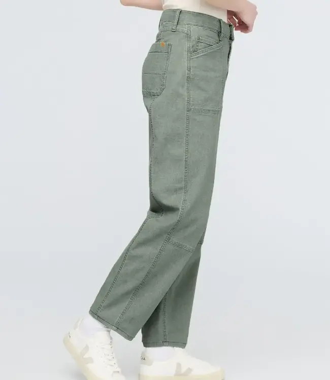 Du/er Stretch Canvas Utility Pant, Pine