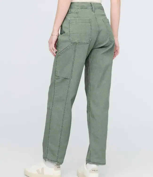 Du/er Stretch Canvas Utility Pant, Pine