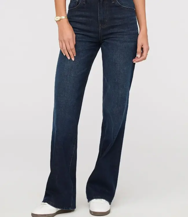 Du/er Midweight HR Wide Leg, Moonlight Blue