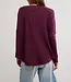 Free People Latte Blues Solid Thermal, Chocolate Grape